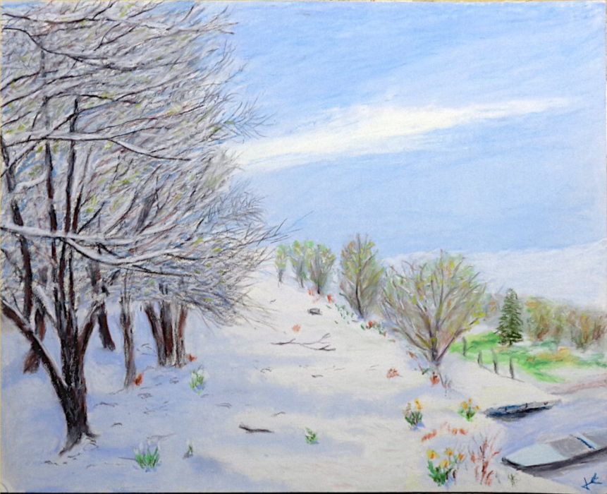 Neige de printemps