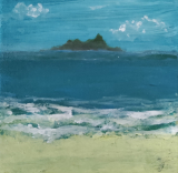 l'île au loin