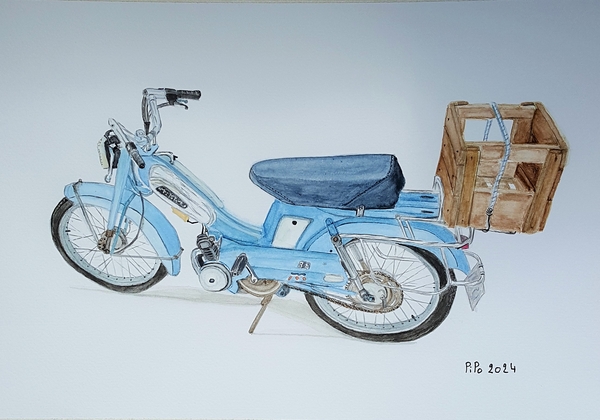 La bleue
