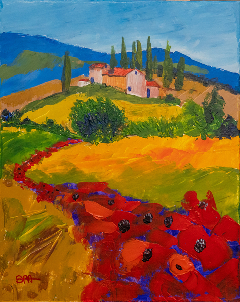 Coquelicots en Provence
