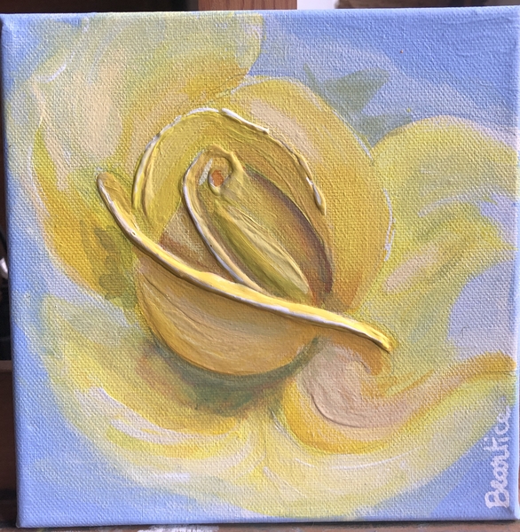 Rose jaune