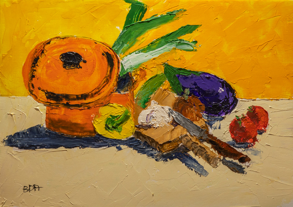 Nature morte au couteau
