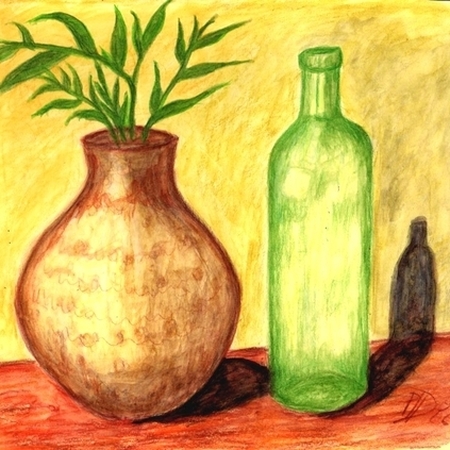 vase bouteille