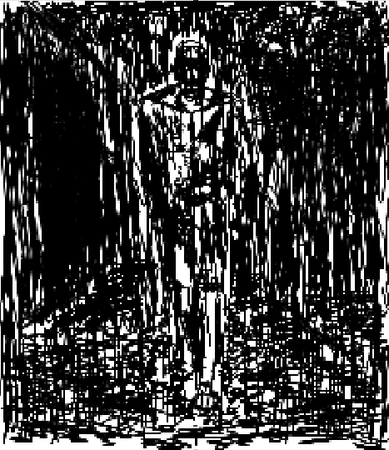 l'homme sous la pluie