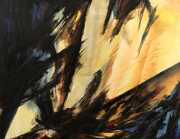 ABSTRAIT BBOR2310AA (Acrylique,2023, 92X73)
