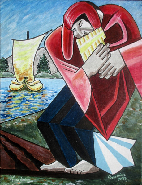 Joueur de Zampona