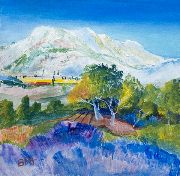 La Sainte-Victoire 50x50