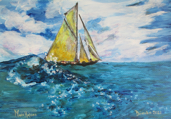 Mer agitée