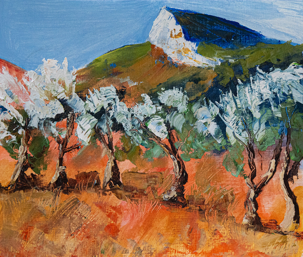 Les oliviers 32x50