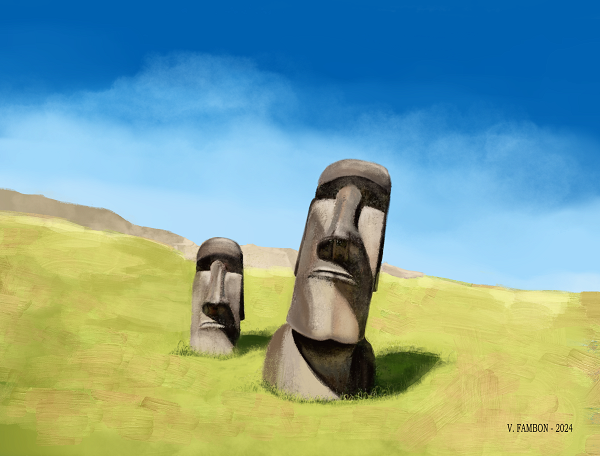 Statues Moaî
