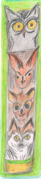 totem de la forêt