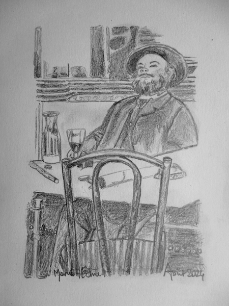 Paul Verlaine au café