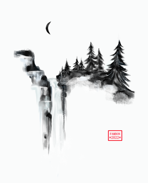 Clair de lune façon Sumi