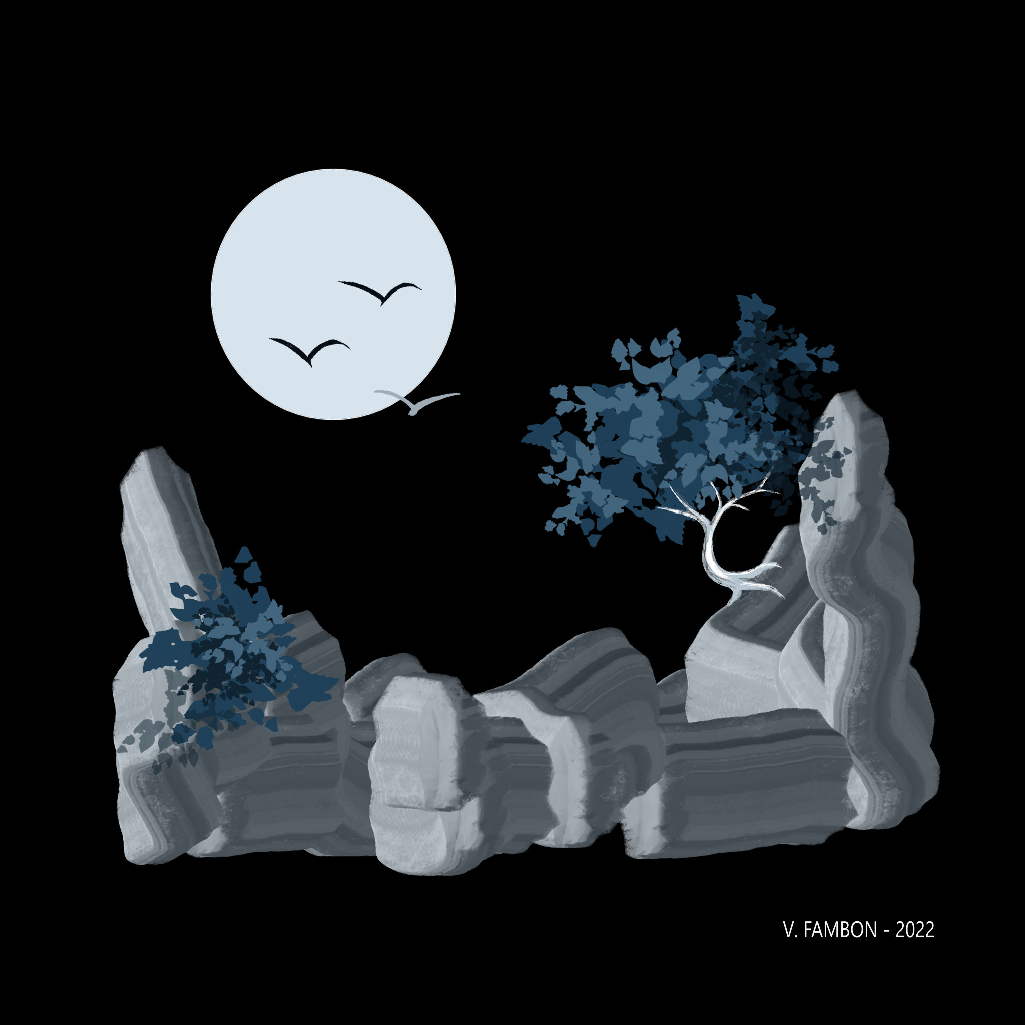 Clair de lune numérique