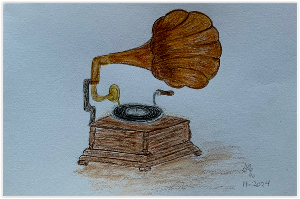 Gramophone d'antan