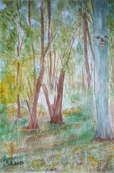 Dans la forêt