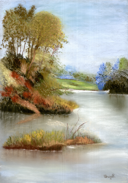 Rivière en  automne