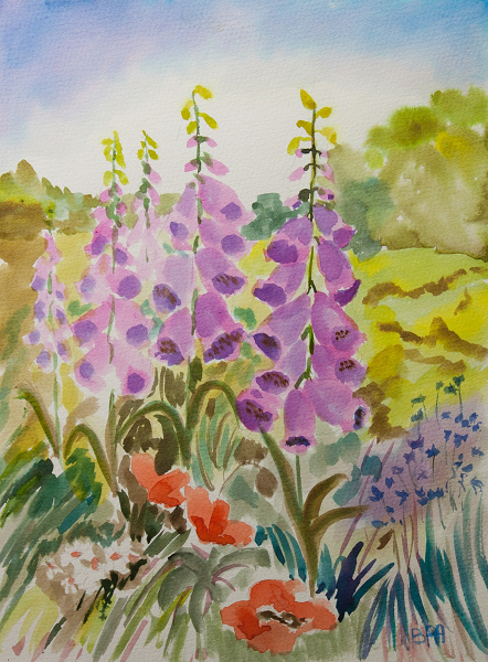 Paysage Floral