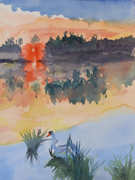 coucher de soleil