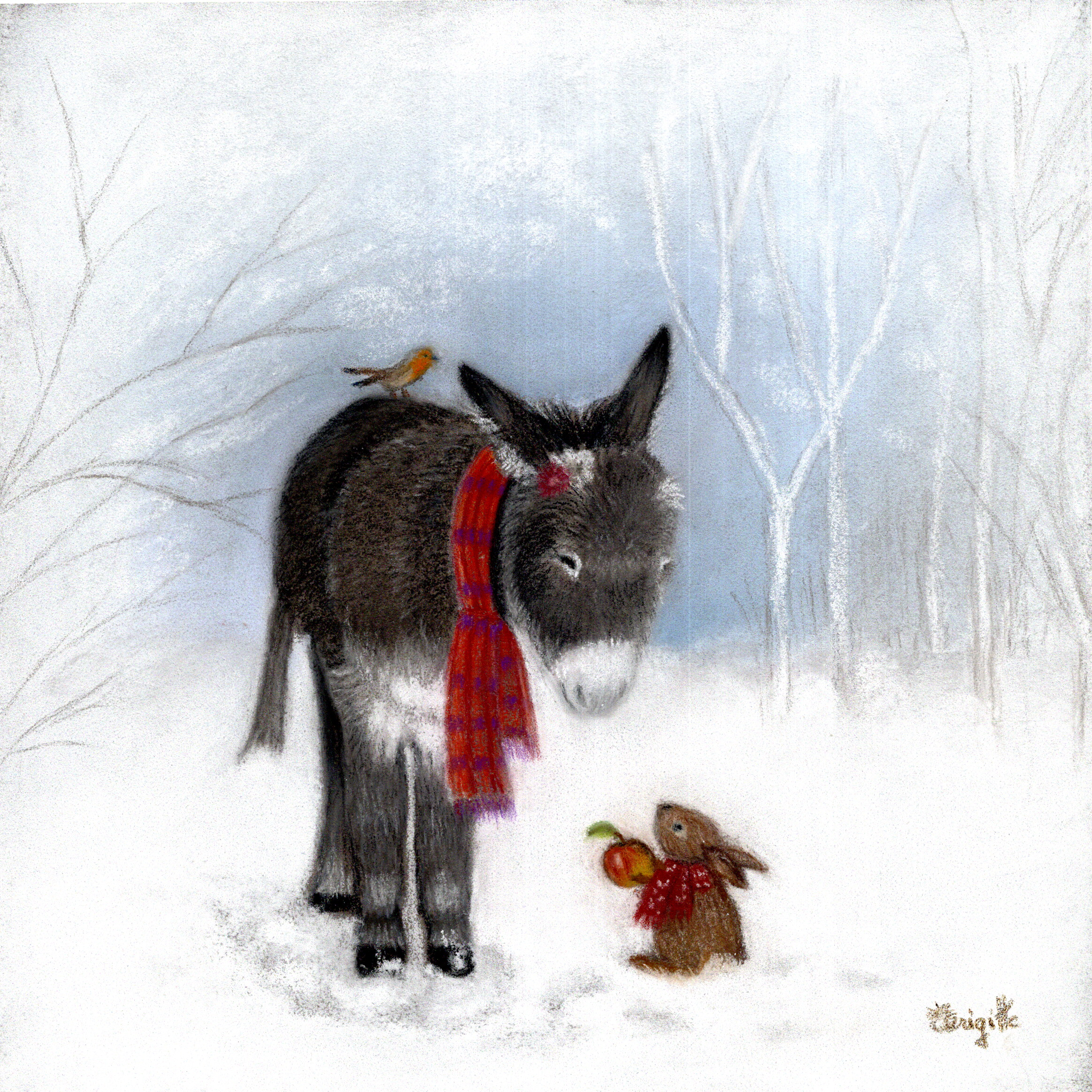 Le petit âne et ses copains